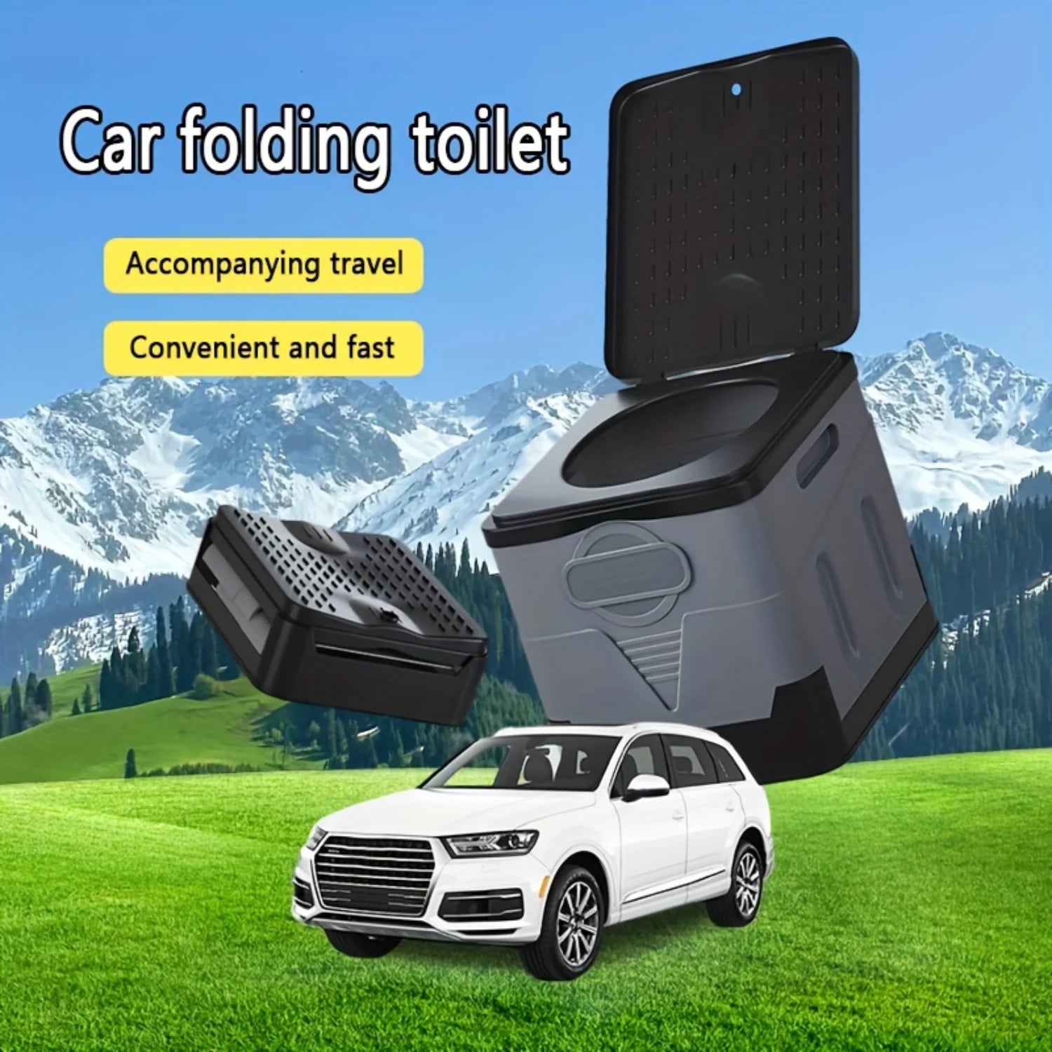 portable camping toilet